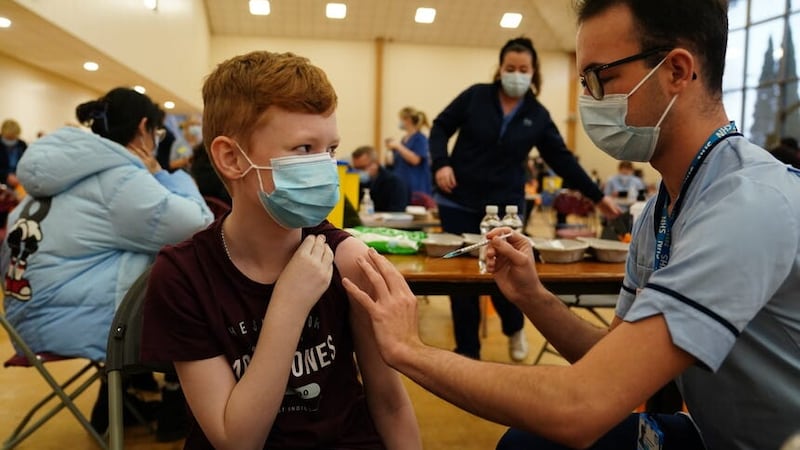 All eligible children will be offered the flu vaccine in the autumn (Jane Barlow/PA)