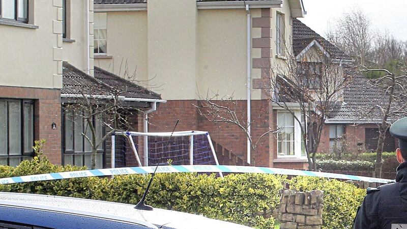 The scene of the bomb attack on a police officer in the Culmore area of Derry. Picture by Margaret McLaughlin 