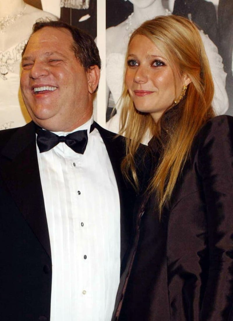 Paltrow (right) has made accusations against Weinstein