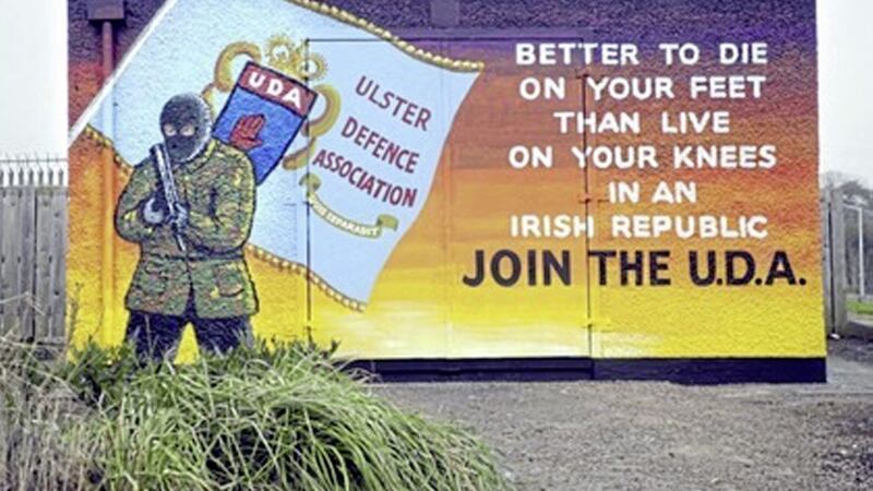 Members of the SEA UDA are recruiting in North Down. 