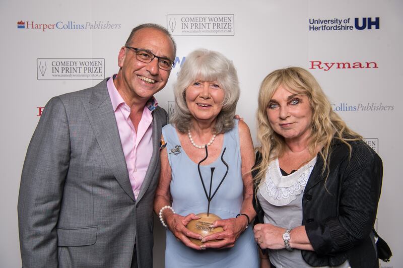 Jilly Cooper with Theo Paphitis and Helen Lederer 