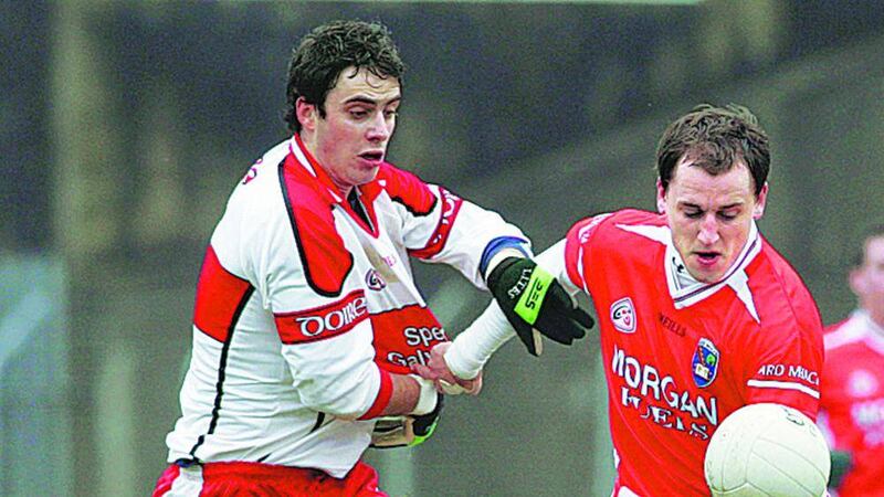 Liam Hinphey has since given up his inter-county football career to concentrate on hurling 