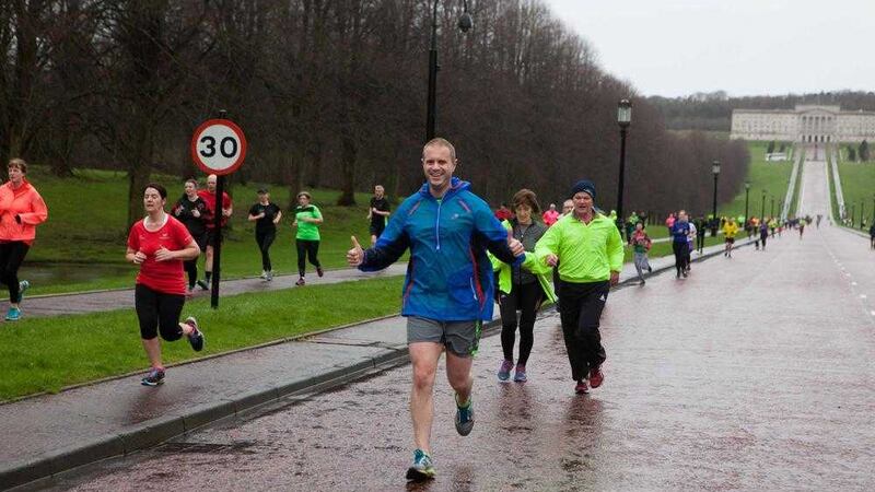 Stormont parkrun attracted more than 500 runners on Jan 1 this year, a Northern Ireland record 