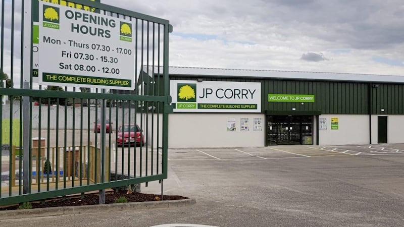 The new JP Corry Hillview branch in north Belfast, which is opening after a &pound;650,000 investment by the builders&#39; merchants 
