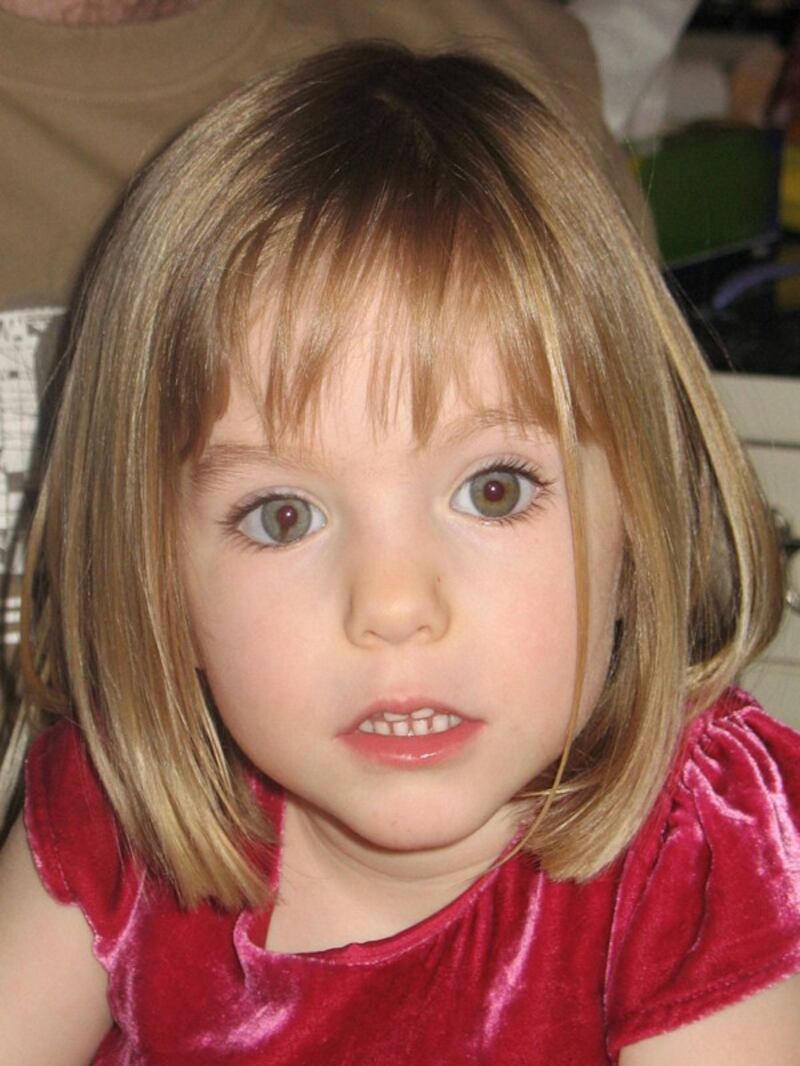 Undated family handout photo of Madeleine McCann, as her mother Kate McCann has described the tenth anniversary of her daughter's disappearance as a 