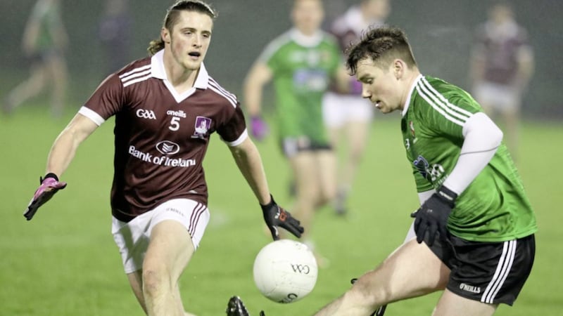 NUI Galway will be hoping Kieran Molloy comes through Corofin&#39;s All-Ireland Club semi-final tonight, as the Galway students prepare to face UCC in the Sigerson Cup semi-final tomorrow. Picture by Declan Roughan 