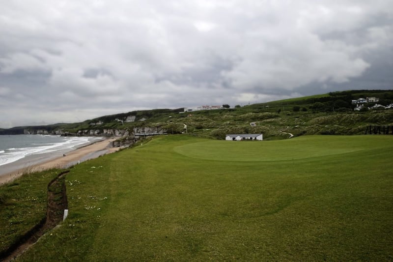 Portrush Golf Club ahead of The Open. Picture by Hugh Russell 