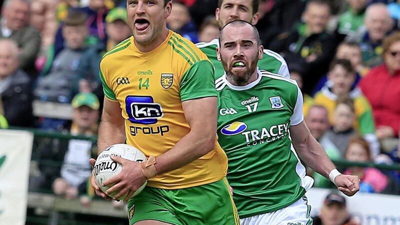 Michael Murphy will play a key role tomorrow as Donegal take on Kerry in Croke Park. Picture by Philip Walsh. 