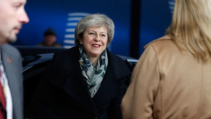 &nbsp;British Prime Minister Theresa May arrives for an EU summit in Belgium on December 14 2018. Picture by Alastair Grant, AP