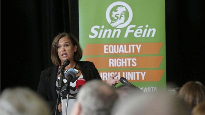 Sinn F&eacute;in president Mary Lou McDonald. Picture by Hugh Russell 