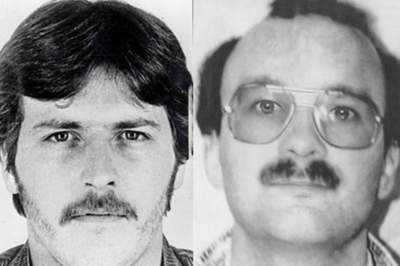 Corporals David Howes and Derek Wood who were murdered in 1988 