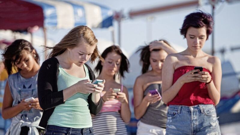 72 per cent of young people admit to spending between three and 10 hours a day online during weekends and holidays 