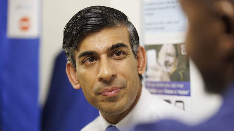 Prime Minister Rishi Sunak says his focus remains on halving inflation (Jaime Lorriman/The Daily Telegraph)