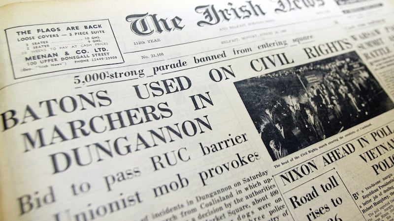 How the Irish News reported a historic Civil Rights march 