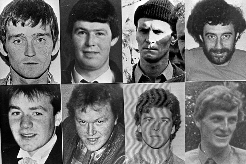 The IRA men killed in Loughgall in May 1987 