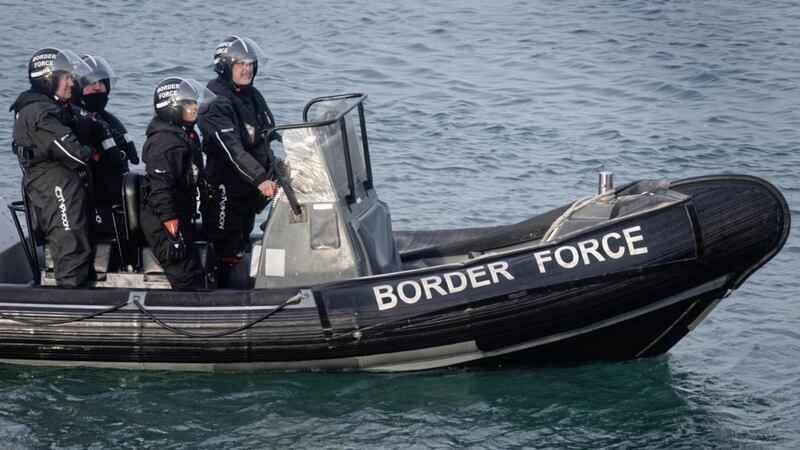 Border Force officers to patrol land and sea borders in Northern Ireland may need to be seconded from elsewhere in the event of a no deal Brexit.  