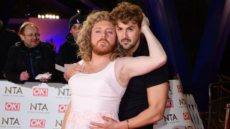 You will never believe what Keith Lemon and Paddy McGuinness did on the NTA's red carpet