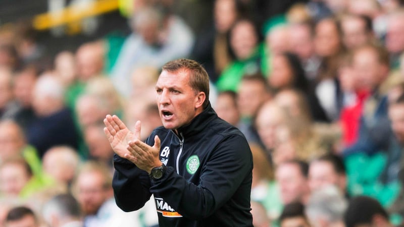Brendan Rodgers will take Celtic to Hearts on Sunday