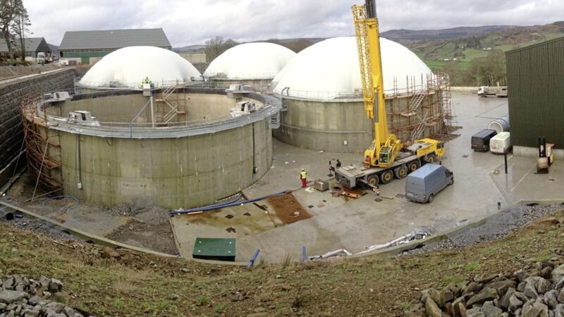 The Glemore anaerobic digestion plant in Co Donegal built by WIS 
