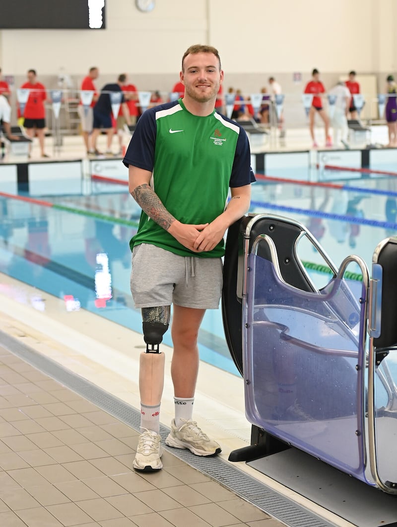 Paralympic Swimmer Barry McClements 