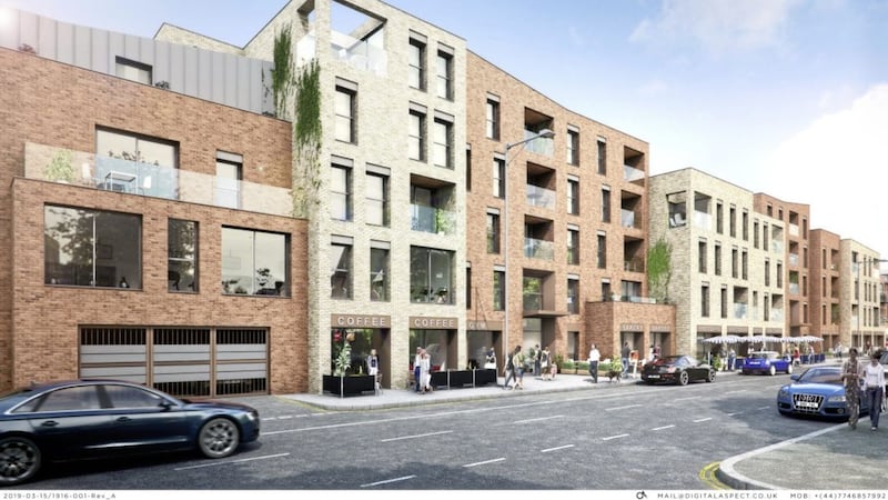The proposed &pound;12m apartment complex on Belfast&#39;s Lisburn Road 