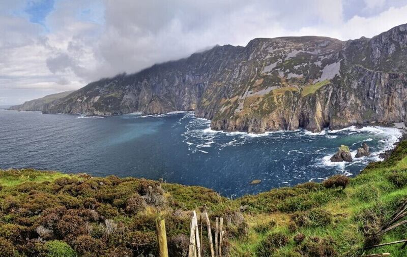 The sea cliffs at Sliabh Liag in Co Donegal