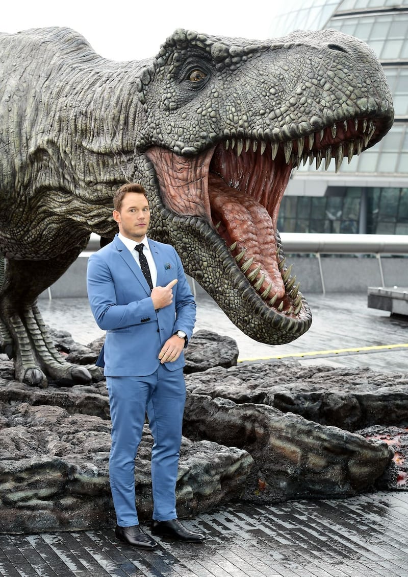 Chris Pratt plays Owen Grady, a Navy veteran, and former dinosaur trainer for Jurassic World in the franchise's latest instalment. 
