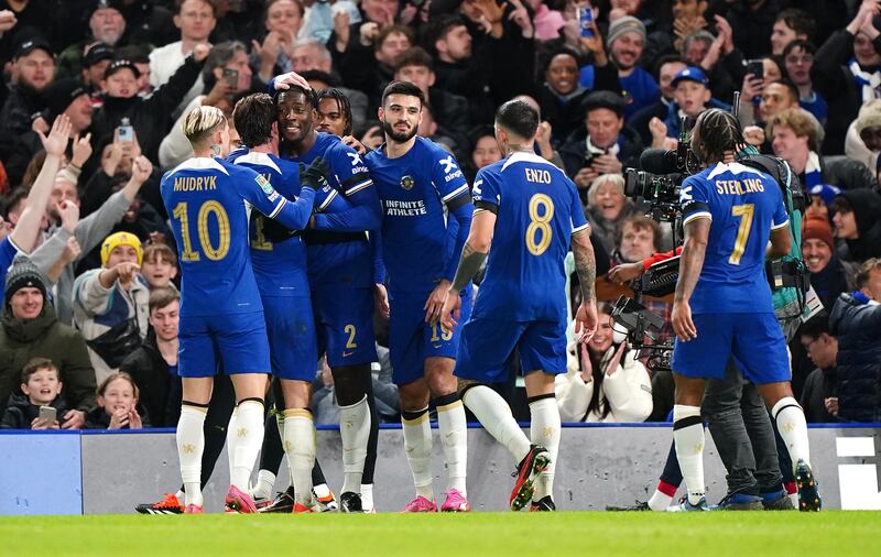 Chelsea eased into the Carabao Cup final on Tuesday evening
