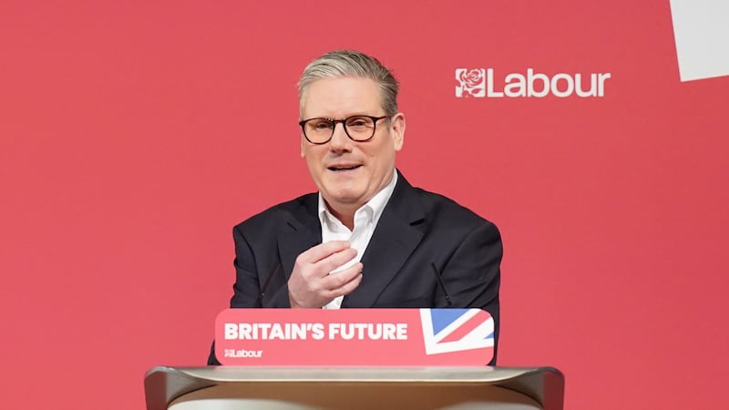Labour leader Sir Keir Starmer delivers a speech on Labour’s plan for the arts, culture, and creative industries during the Labour Creatives Conference in central London