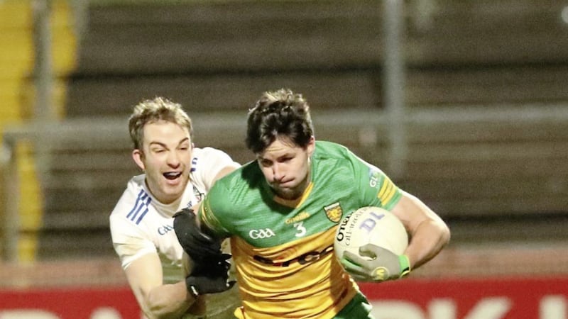 Donegal&#39;s Brendan McCole has performed well in the full-back role this season in the absence of Neil McGee 
