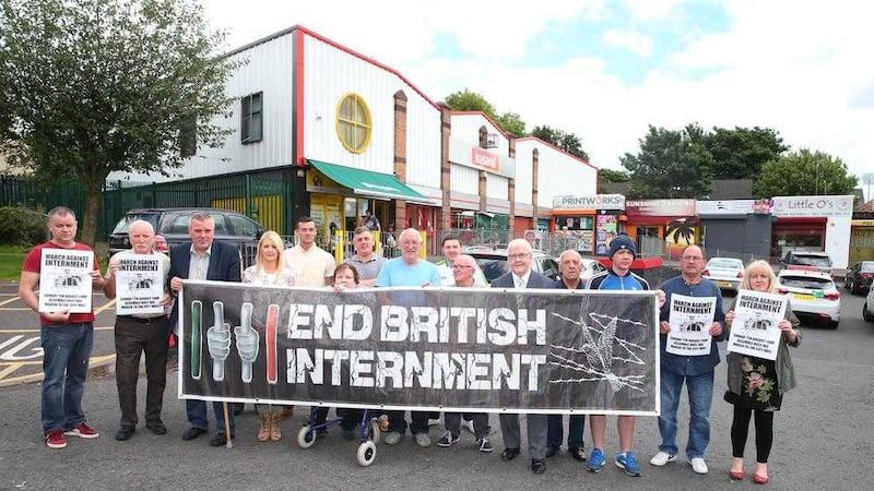 Former republican prisoners, including internees, have backed an anti-internment parade due to take place this weekend which has been banned from Belfast city centre. Picture by Mal McCann&nbsp;