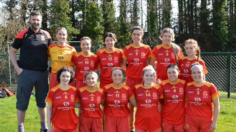 The St John's Drumnaquoile team who competed in the club's Ladies Football Sevens Tournament last weekend.