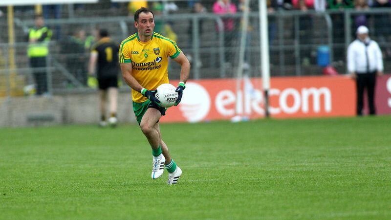 Four Masters could be without Karl Lacey when they take on St Michael's in the Donegal SFC this weekend Picture: S&eacute;amus Loughran