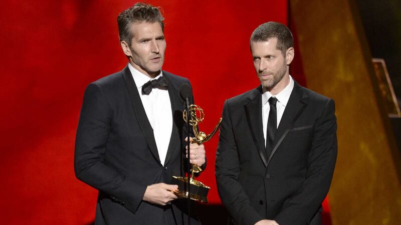 &nbsp;American screenwriters and producers David Benioff and Daniel B Weiss will be recognised in a special ceremony