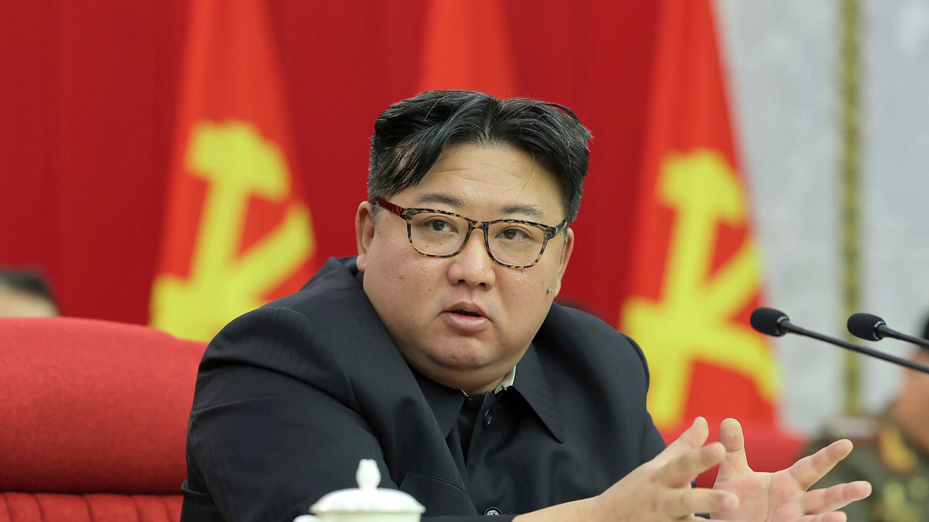North Korean leader Kim Jong Un (Korean Central News Agency/Korea News Service via AP)