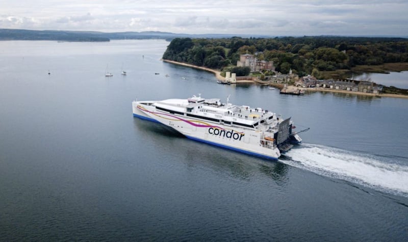 Condor Ferries operates a number of commercial ferry routes between the UK, Channel Islands and France 