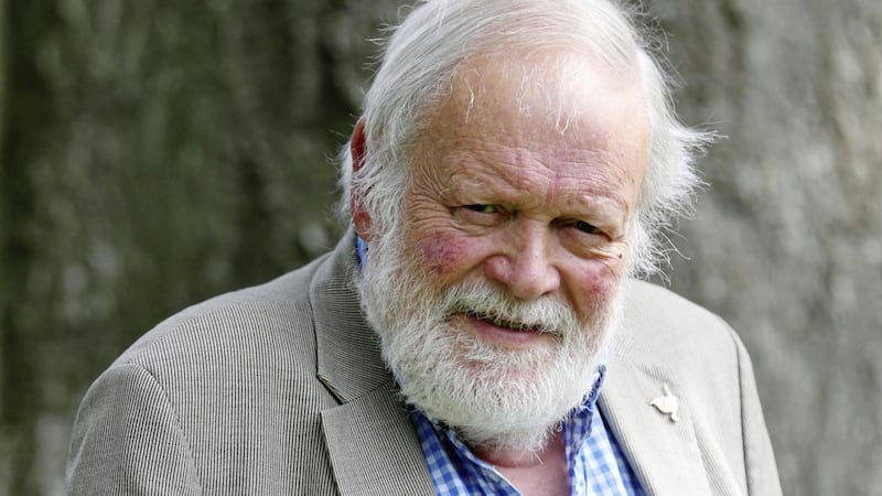 Poet Michael Longley at his home in south Belfast this week. Picture by Mal McCann 