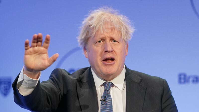 Boris Johnson is joining GB News (Jonathan Brady/PA)