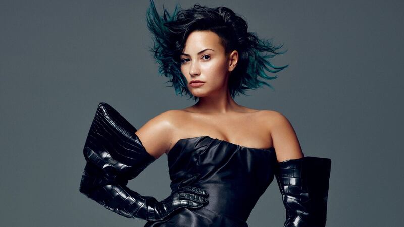 Demi Lovato ended up with stitches when she hit her head of a tall crystal 