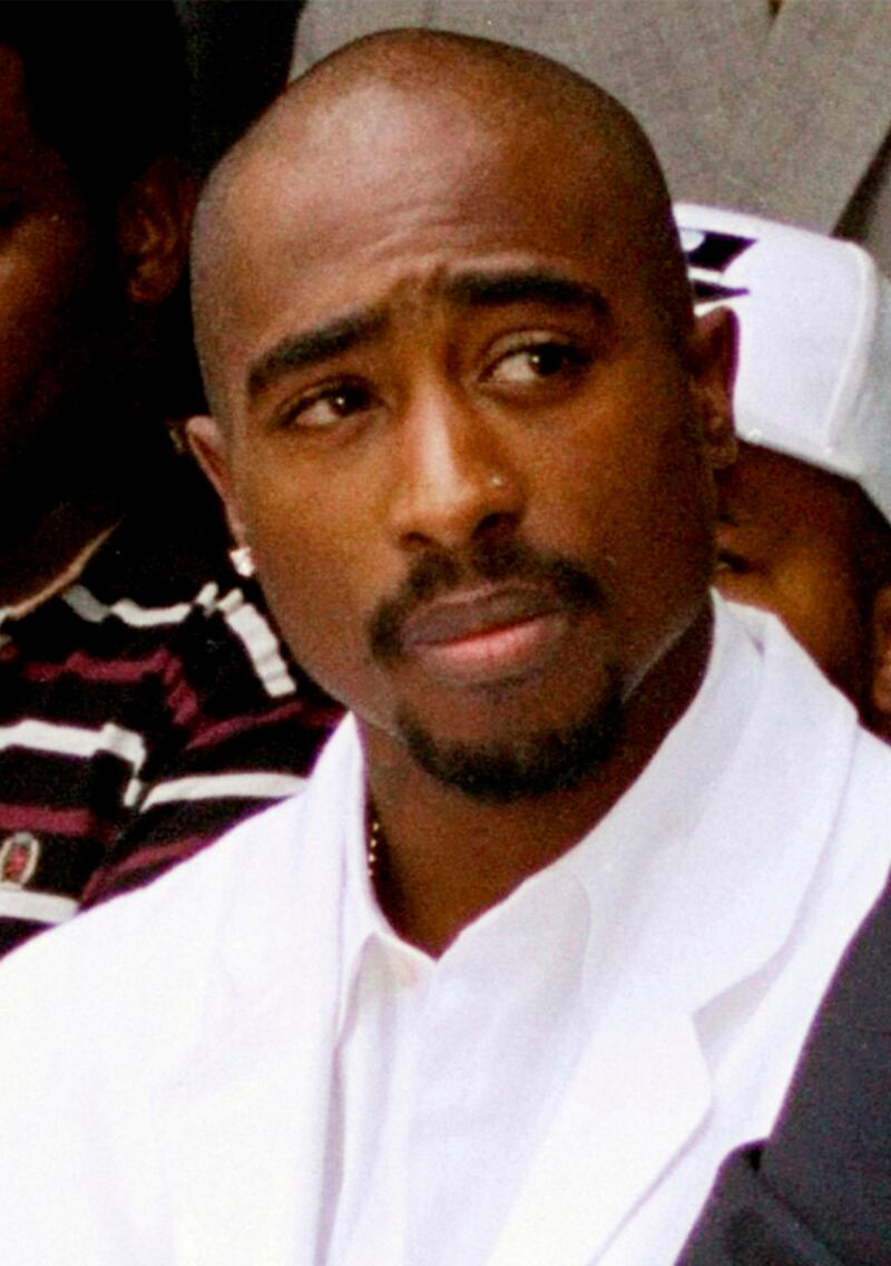 Rapper Tupac Shakur.(Frank Wiese/AP)
