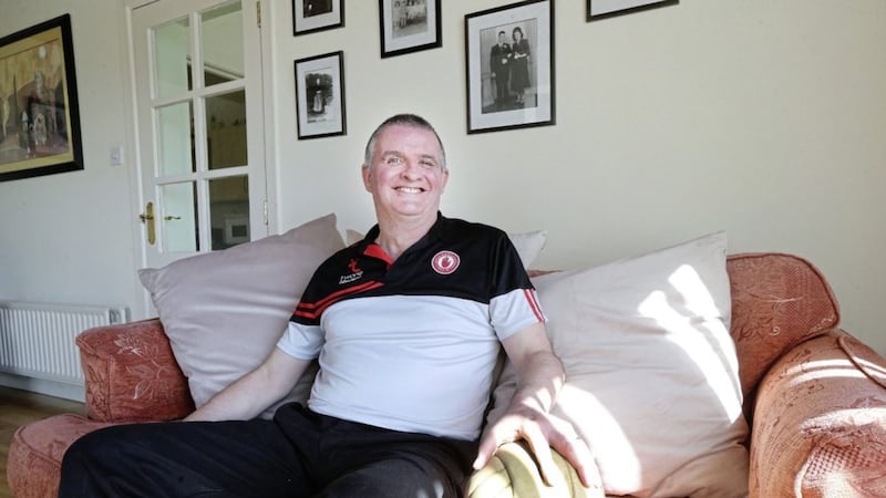 Red Hand GAA legend Paddy Ball pictured at his Tyrone home, Picture by Hugh Russell 