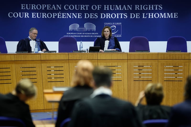 President of the European Court of Human Rights Siofra O’Leary (Jean-Francois Badias/AP)
