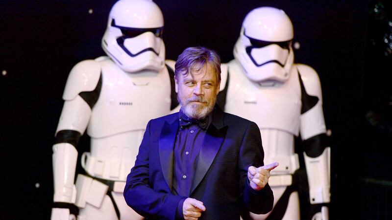 Mark Hamill attending the Star Wars: The Force Awakens European Premiere held in Leicester Square, London&nbsp;
