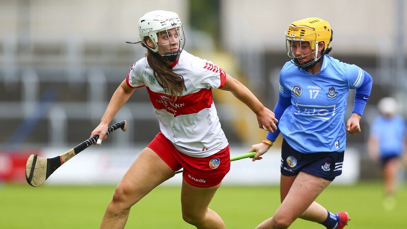 Aoife Shaw (left) is one of only five Derry players remaining from last year’s All-Ireland semi-final defeat to Cork