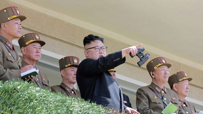 North Korean leader Kim Jong-un 