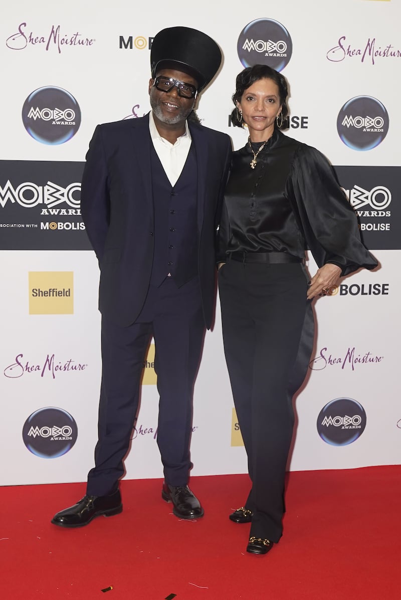 Jazzie B attends the Mobo Awards, at the Utilita Arena Sheffield