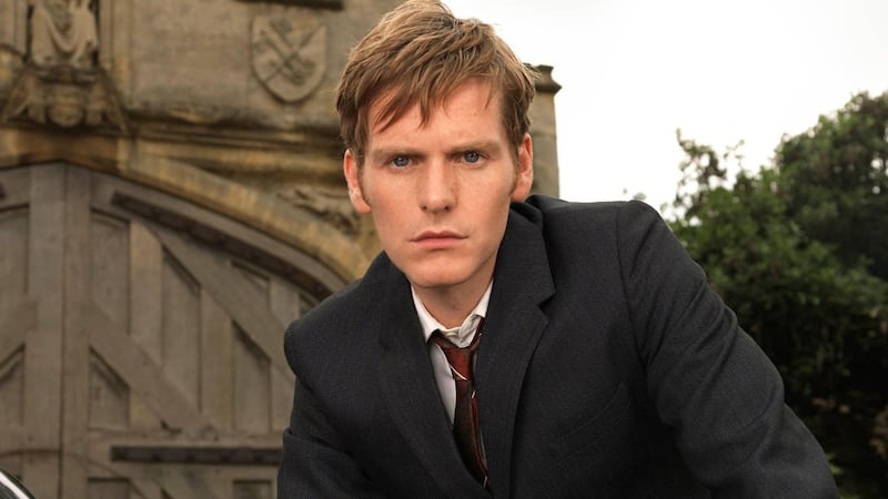 The actor plays a young Inspector Morse in Endeavour.