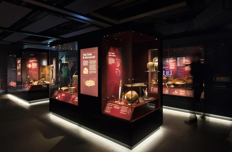 Many of the artefacts from the Mary Rose are on display at the Mary Rose Museum in Portsmouth
