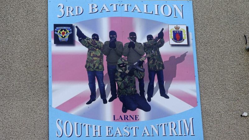 Police investigating the activities of the South East Antrim UDA arrested five men in Carrickfergus 