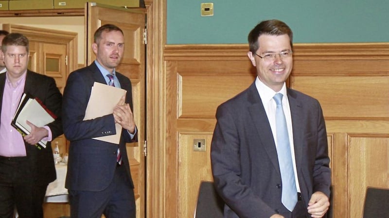Former Northern Ireland Secretary, James Brokenshire was in Derry to discuss the city&#39;s City Deal application. Picture: Margaret McLaughlin 